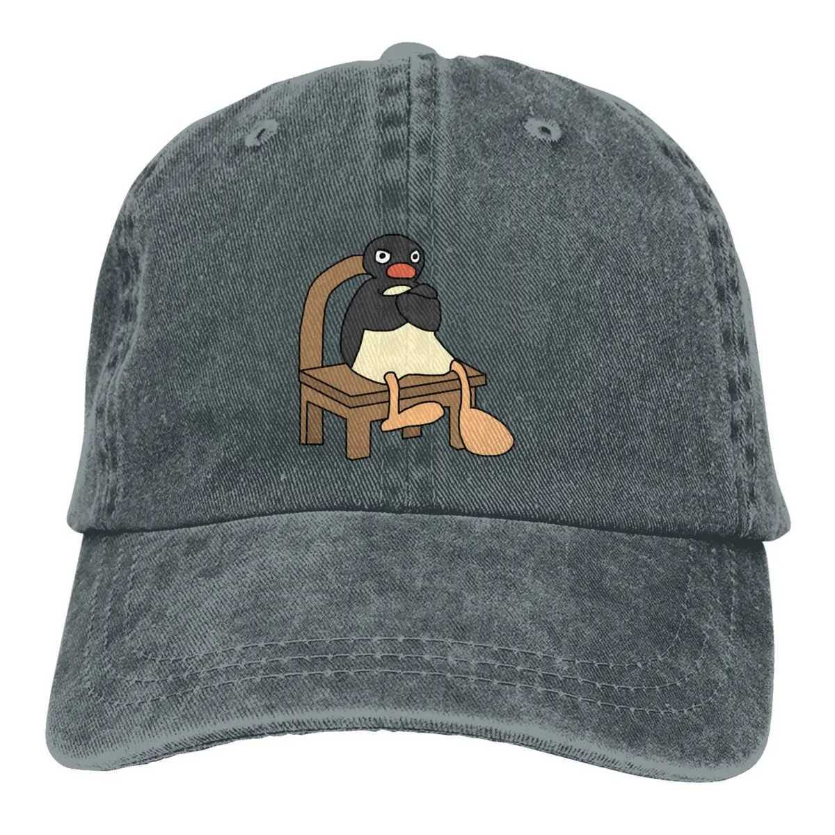 Pure Color Dad Hats Angry Pingu Womens Hat Sun Visor Baseball Caps Noot Pingu Pinga Penguin TV Peaked CapX241018
