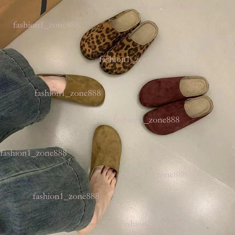 NEW designer shoes clogs flat heels slippers clog mens shoes women shoes designer sandals designer slides mules cork flat soft fluffy leather clogs 69