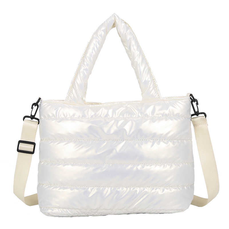 Cotton clothes women's bag spring embroidered line space cotton single shoulder handbag fashion bright face women's messenger bag 241015