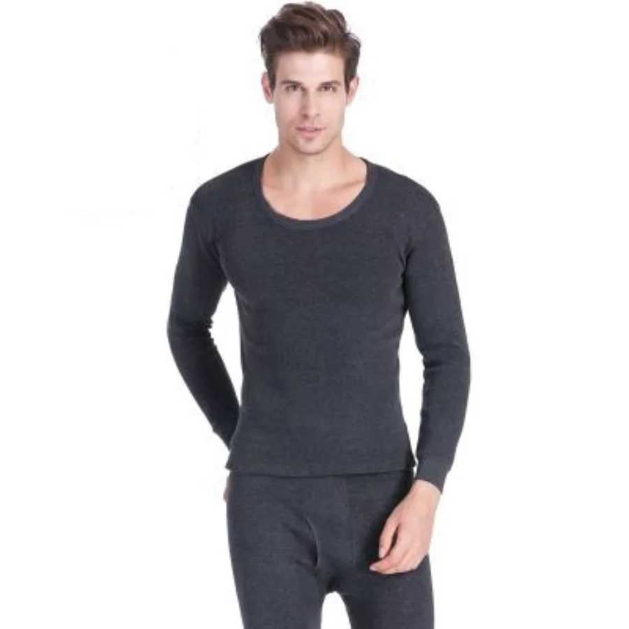 Men's Thermal Underwear Winter long Johns mens hot underwear set mens thick hot underwear Kp warm Flce thick clothes solid color 4XL Y241018S941