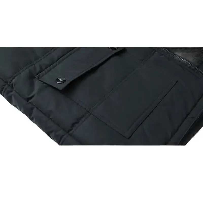 Parka Men Coats 2021 Winter Jacket Men Thicken Hooded Waterproof Outwear Warm Coat Casual Mens Jackets Overcoat Fur Thicking LX241018