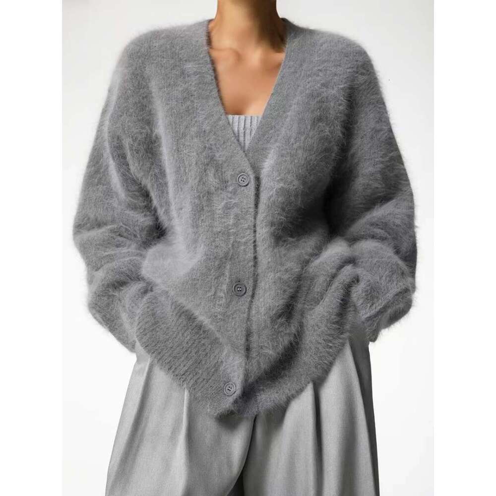 2024 Autumn Elegant Long Sleeve Sweater Women New Single-Breasted Female Casual Cardigan Soft Flexible Knitted Outwear Winter