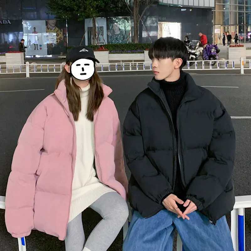Harajuku Mens Parkas Warm Thicken Fashion Coat Oversize Winter Casual Jacket Male Streetwear Hip Hop Coat Woman Parkas 5XL LX241018