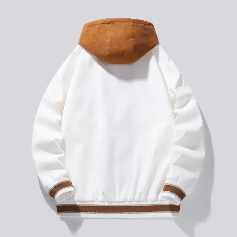 Hooded High Quality Brand All-Match Hoodies Student Men Women Baseball Uniform Jacket Men's Autumn New Trendy Coats