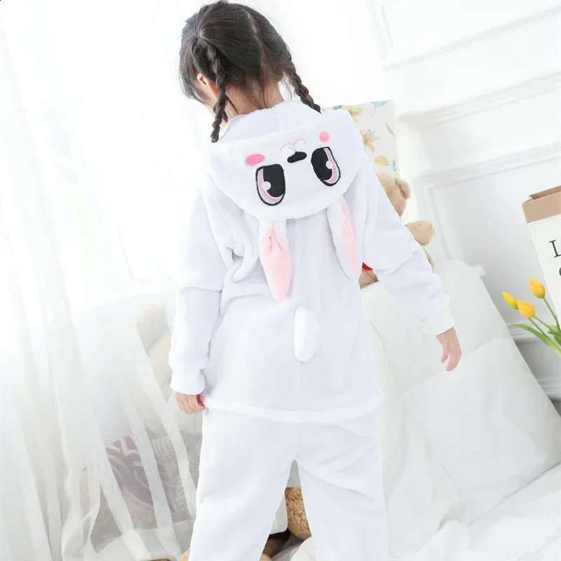 Green Frog Carnival Onesie Kids Pajama Flannel Animal Anime Kigurumi Full Body Boy Girl Sleepwear Sleep Children Clothes Set 241017