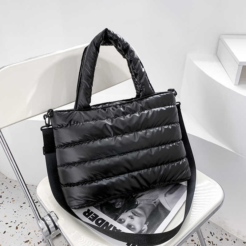 Cotton clothes women's bag spring embroidered line space cotton single shoulder handbag fashion bright face women's messenger bag 241015