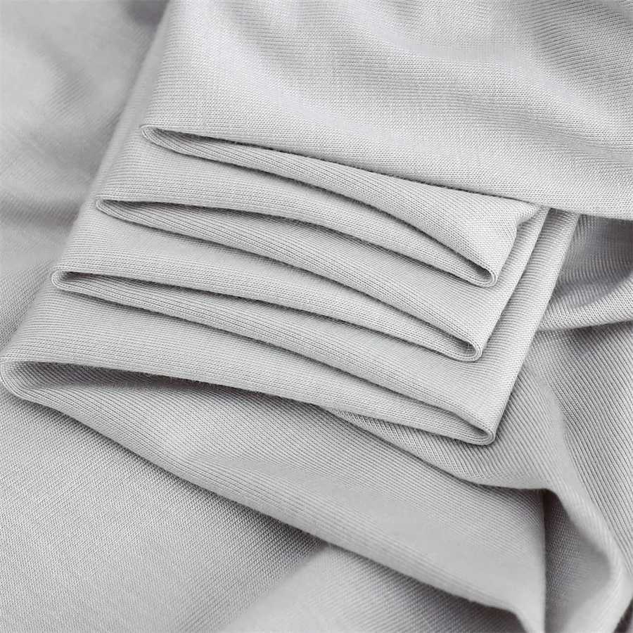 New 2024 Mens Pajamas Robe Casual Mid-length Modal V-neck Home Clothes Soft Stretch Bathrobes Male Sleepwear Dress LoungewearXJ241018