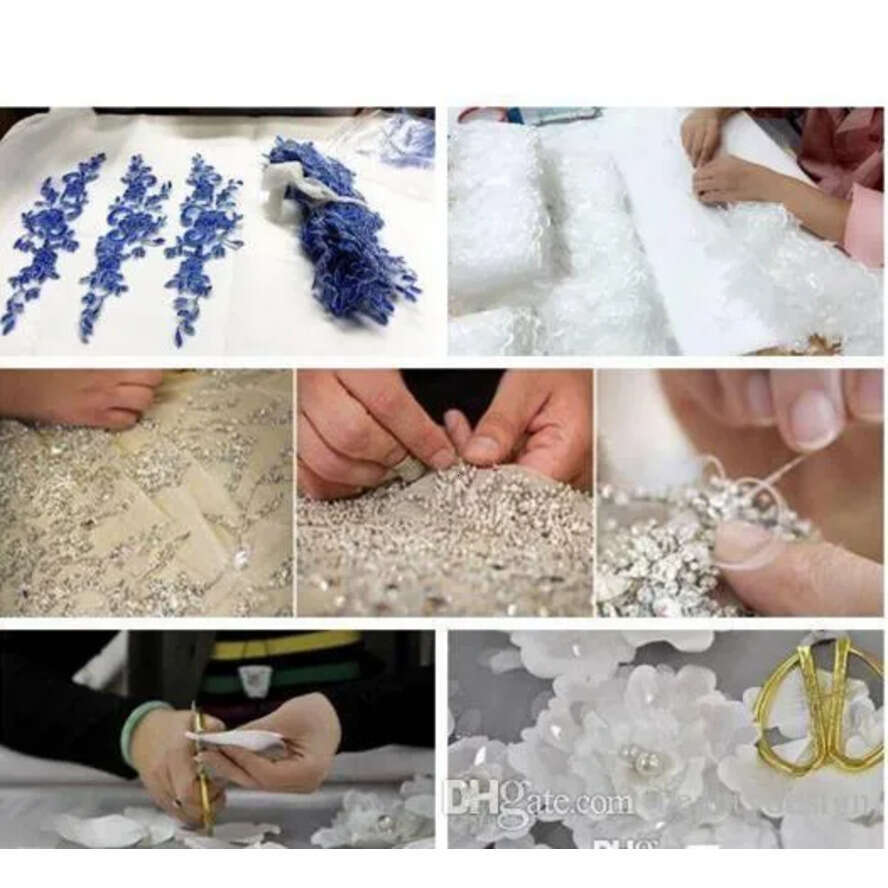 Neck For Wedding Sheer Organza Girls Pageant Lace Applique Princess Children Gowns Wer Beaded Girl Dresses