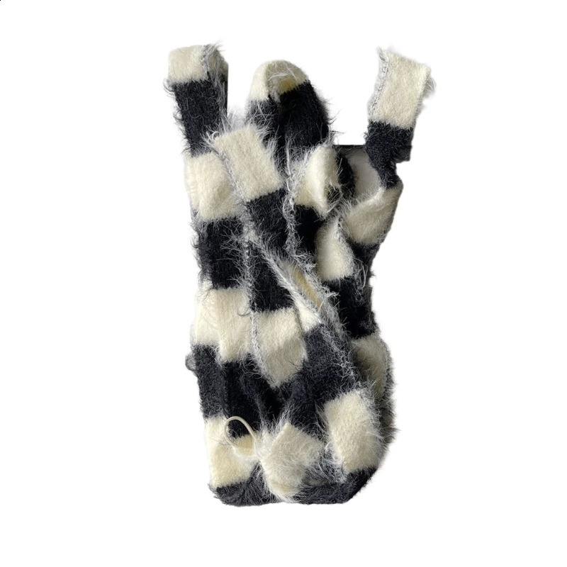 Soft knitted striped scarf ultra-thin scarf womens camping shopping scarf womens long decorative scarf 241017