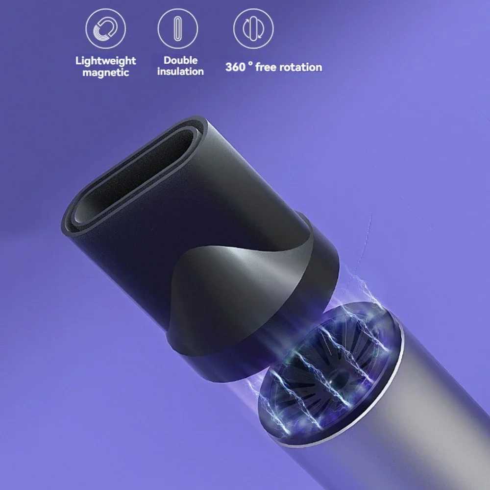 Mini professional negative ion 110000rpm hair dryer brushless motor hair dryer fast drying constant temperature salon hairdressing tools W241018