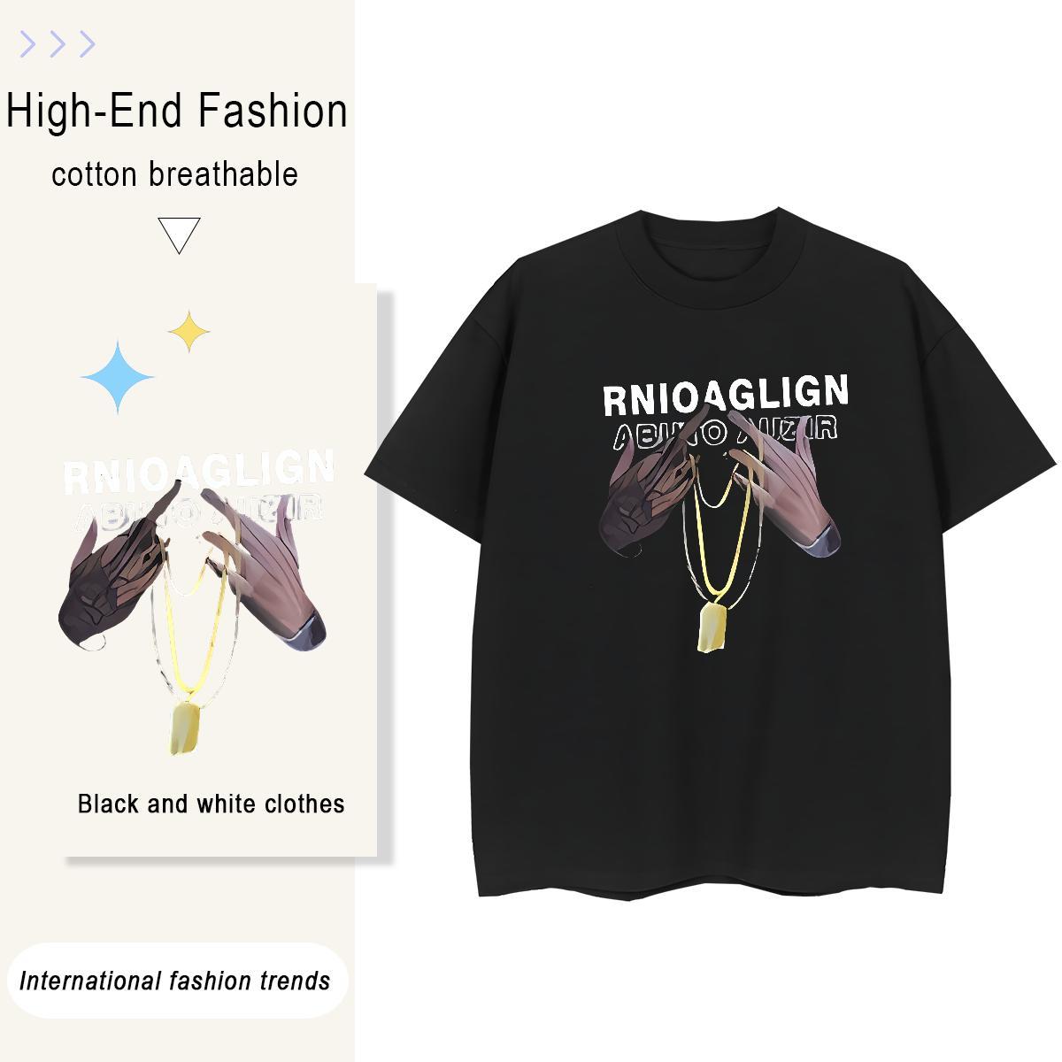 Factory Direct T-Shirts 230g Cotton Breathable Crew Neck Casual hands Womens Tshirts Soft Graphic Tee Shirt