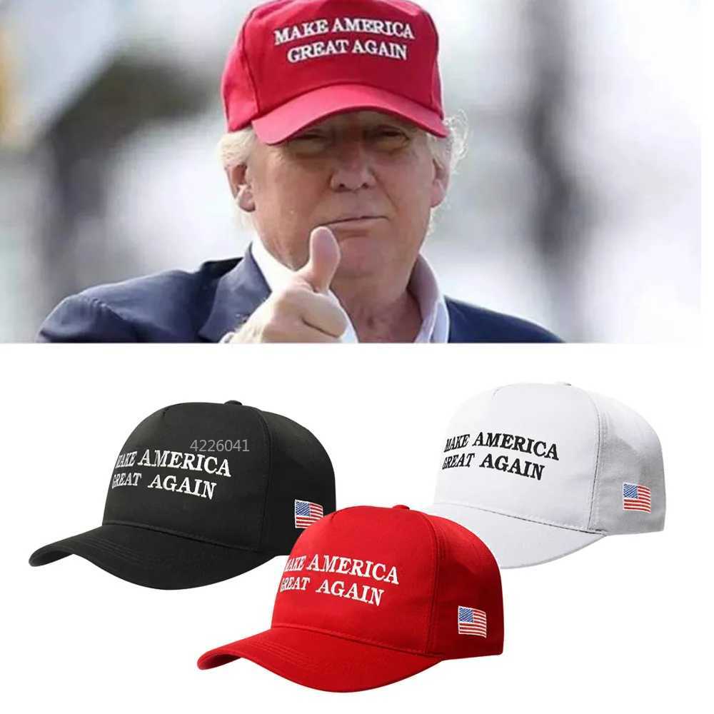 Trump American Presidential Hat Make America Great Again Hat Donald Trump Republican Hat Cap MAGA Embroidered Mesh CapX241018