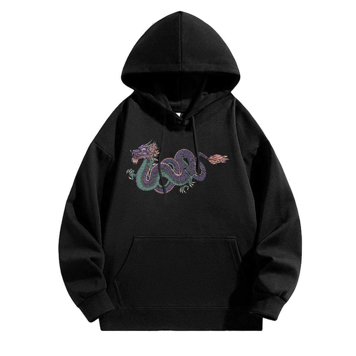 New Arrival Hoodie Men Wholesale Men's Hooded Sweatshirt DIY Printed Clothes High Street Hip Hop Long Sleeve Drawstring Velvet Thick