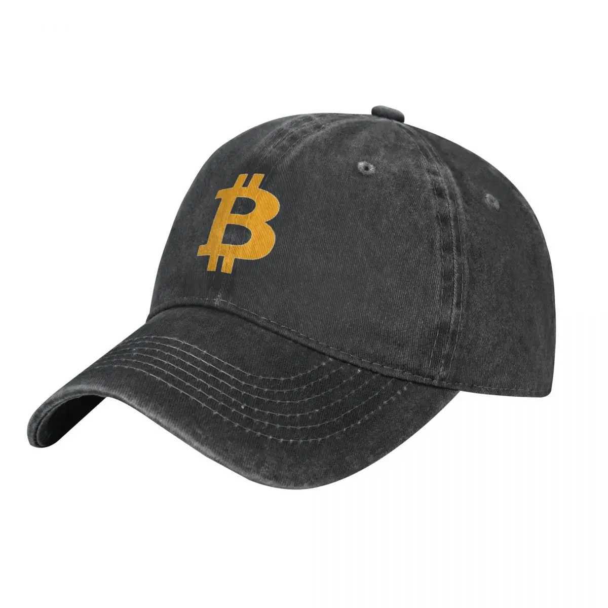 Bitcoin Baseball Cap Plain and Simple Cute Women Washed Trucker Hat Cheap Kpop Baseball Caps Birthday PresentX241018