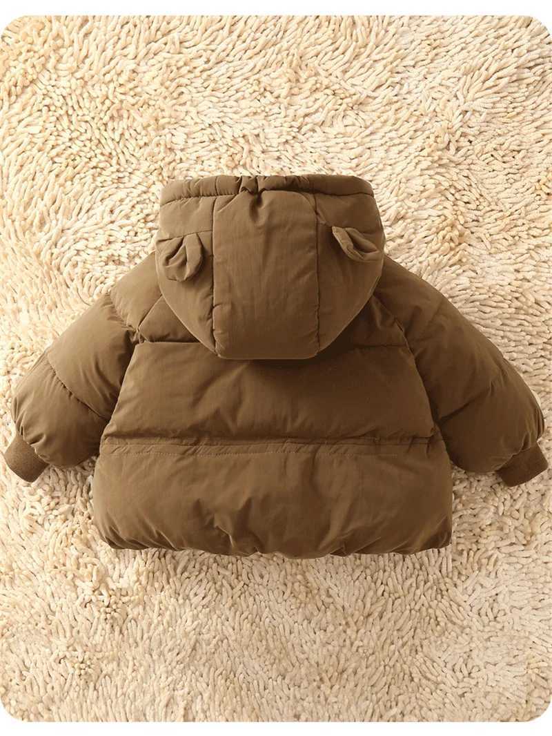 Winter thick warm jacket autumn childrens apron cotton clothes boys and girls hoodies Parka Coats childrens jacket 2-6 years M241018