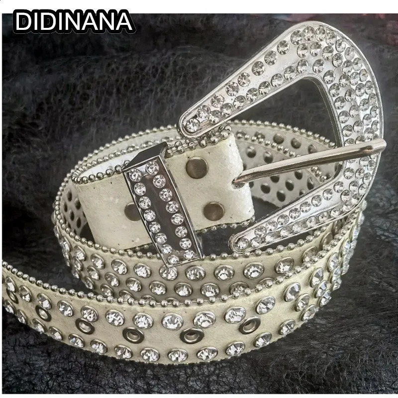 Y2k Girl Womens Mens Belt Punk Flash Rock All River Belt Hip Hop Harajuku Gothic Lolita Role Playing Belt Birthday Gift 241018