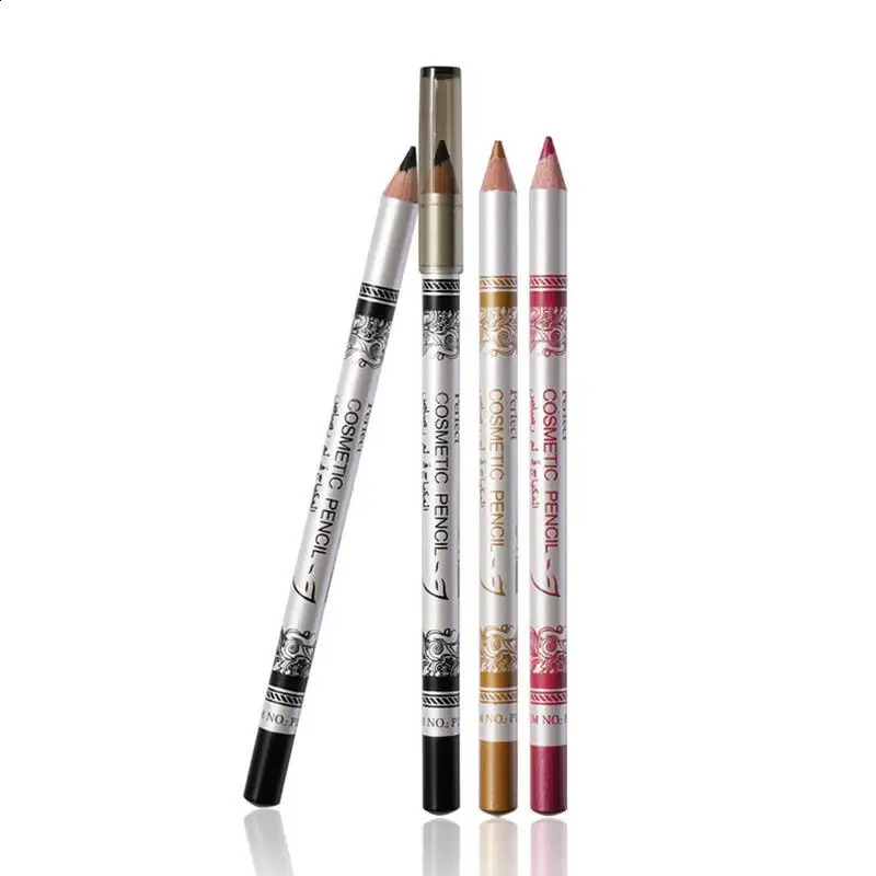 12 Color Professional Wood Lip Liner Waterproof Lady Charming Lip Liner Pencil Makeup Womens Long Lasting Cosmetic Tool 241017