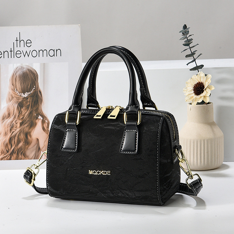 High Quality Soft Leather Shoulder Croosbody Bags For Women Purses And Handbags Designer Ladies Handbag Boston Pillow Bag