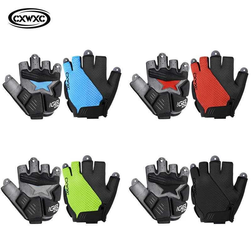 Giyo Breathab Lycra fabric unisex bicycle gloves road bike riding MTB DH racing outdoor gloves Bicyc half finger glovesW241018