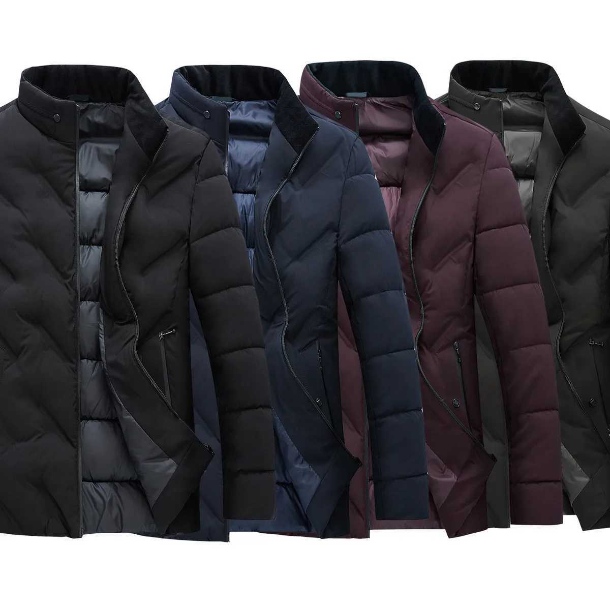 MRMT 2024 Brand New Winter Cotton Mens Jackets Short Thickened Down Feather Overcoat for Male Warmth Padded Jacket Clothing LX241018