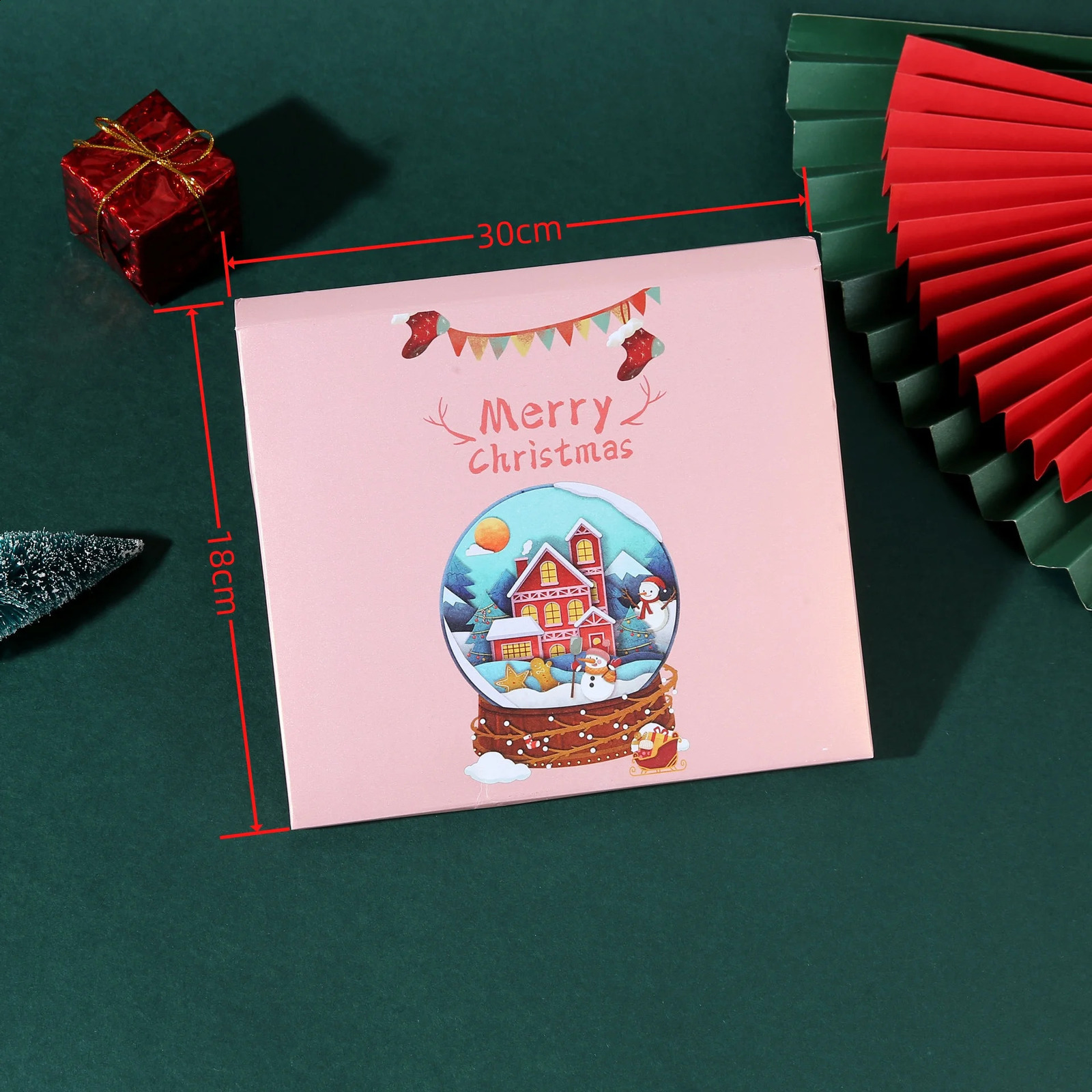 Christmas Arrival 24 Countdown Calendar Gift Box DIY Bracelet Creative Surprise Blind Box Womens Jewelry Set 241018