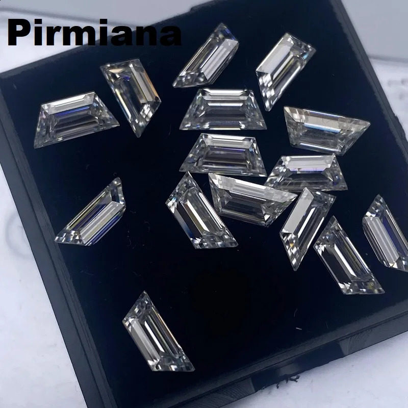 Pirmiana Trapezoid Shape Loose Stone Side Gemstones for Jewelry Rings Making 241010