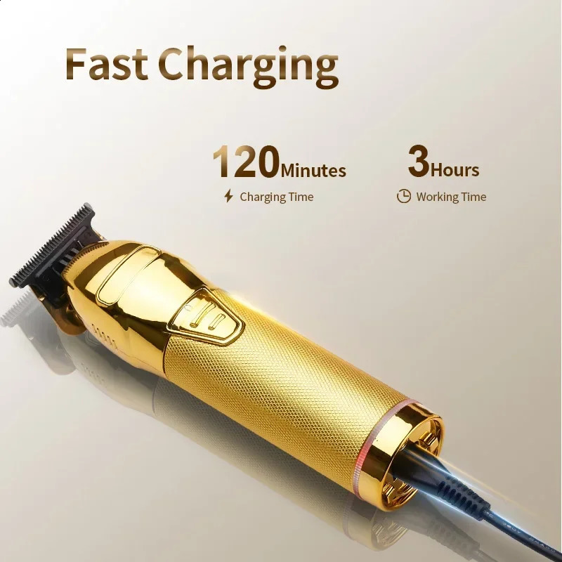 USB Hair Clipper Professional Electric Pro Hair Trimmer Barber Shaver Trimmer Beard 0mm Men Hair Cutting Machine for Men 241009