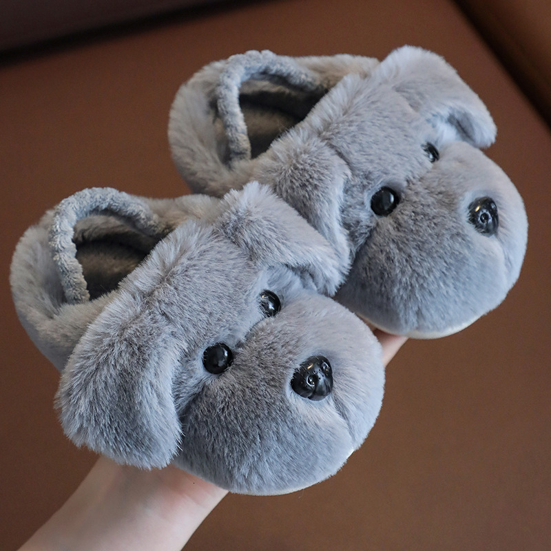 Comfortable Autumn Cotton Slippers for Girls and Boys Ages 1-3 - Cozy Home Shoes
