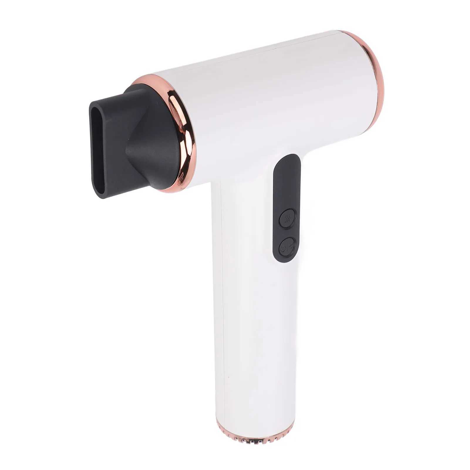Compact hair dryer USB charging high-power 3-speed cordless hair dryer with digital screen suitable for outdoor women W241018