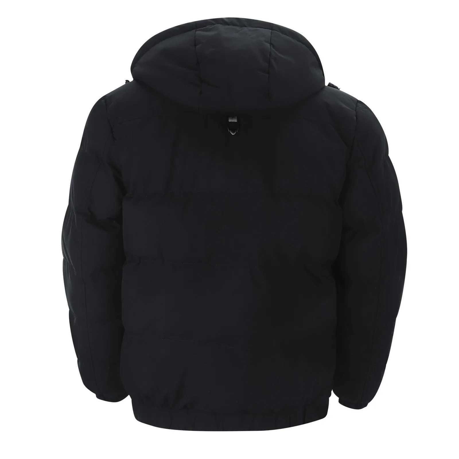 MenS Casual Jacket Winter Warm Cotton Hooded Coat Male Windproof Coldproof Warm Comfortable Autumn Winter MenS Jacket LX241018
