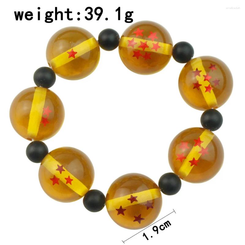Strand Japanese Anime Dragon Series 1-7 Stars Balls Z Bracelet Figures Toys Party Gifts Props Jewelry