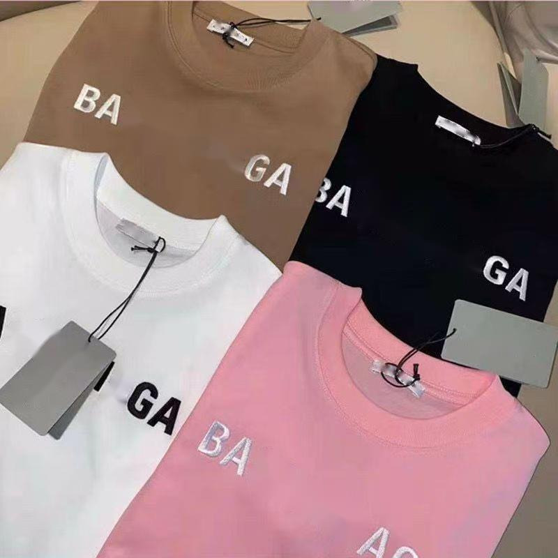 Designer T-shirts Womens and Mens Luxury Fashion Oversize Tshirts Tees Short Sleeve Embroidery Tshirt Casual Loose Tops Women Clothing Xs 3xl 4xl 5xl