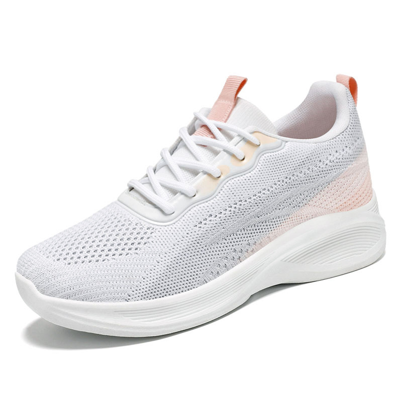Women's 2024 autumn new outdoor soft sole breathable fashion casual shoes trend shock absorption sports running women's shoes
