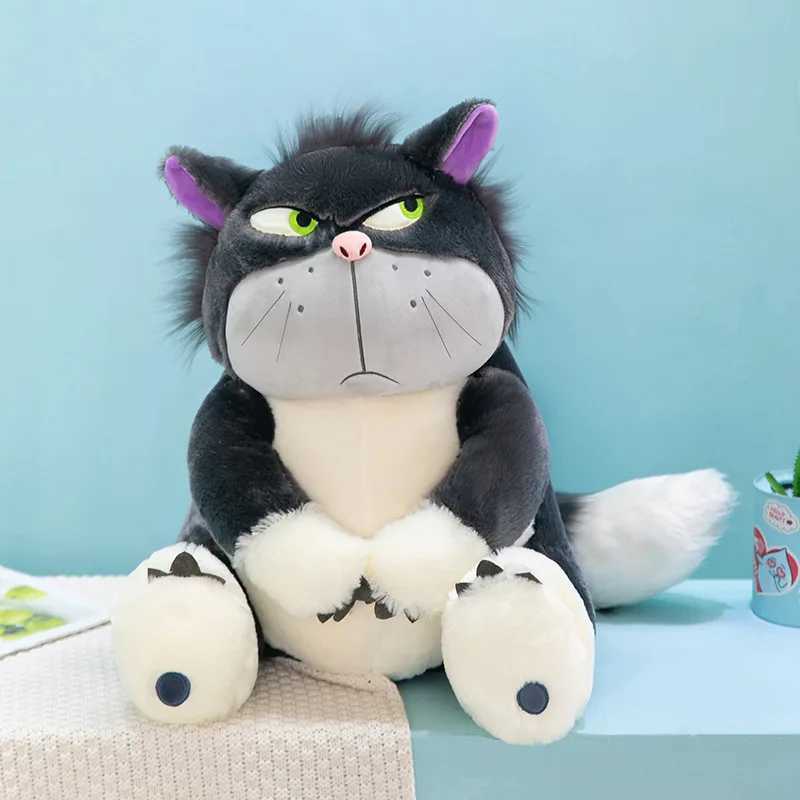 30CM Creative Lucifer Funny Cat Plush Toy Doll Lucifer Doll Ornaments Childrens Comfort Pillow Holiday GiftXJ250218