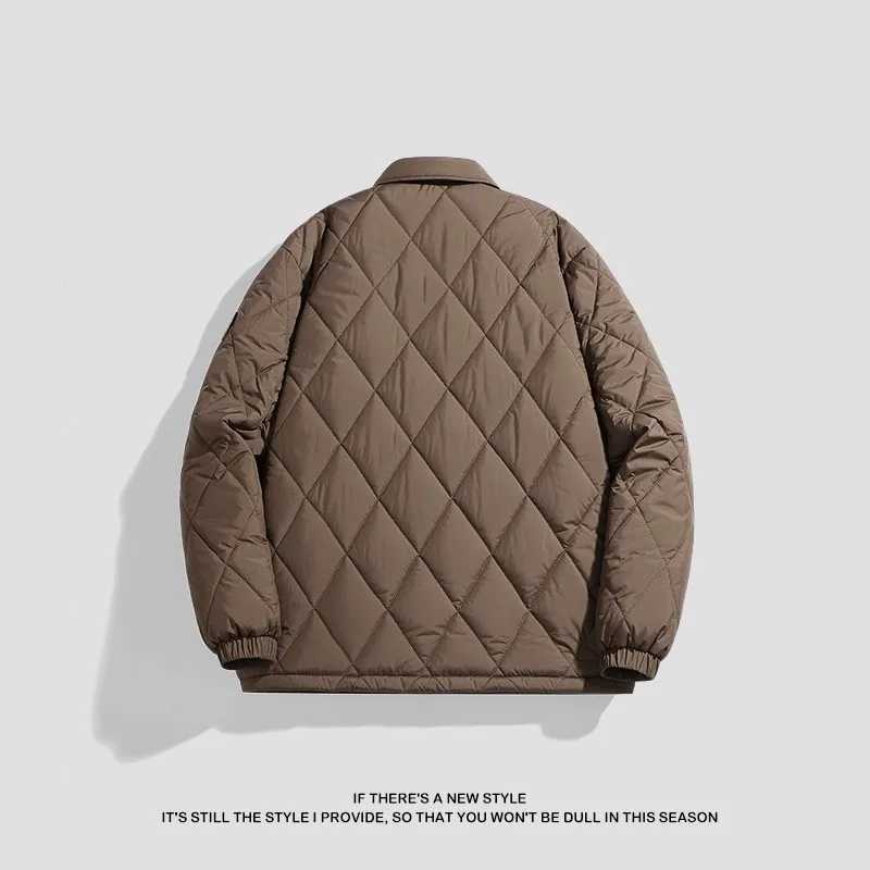 New Trend Cotton Jacket Autumn/winter Korean Version Thickened Cotton Jacket Short Cotton Jacket Mens Collar LX241018
