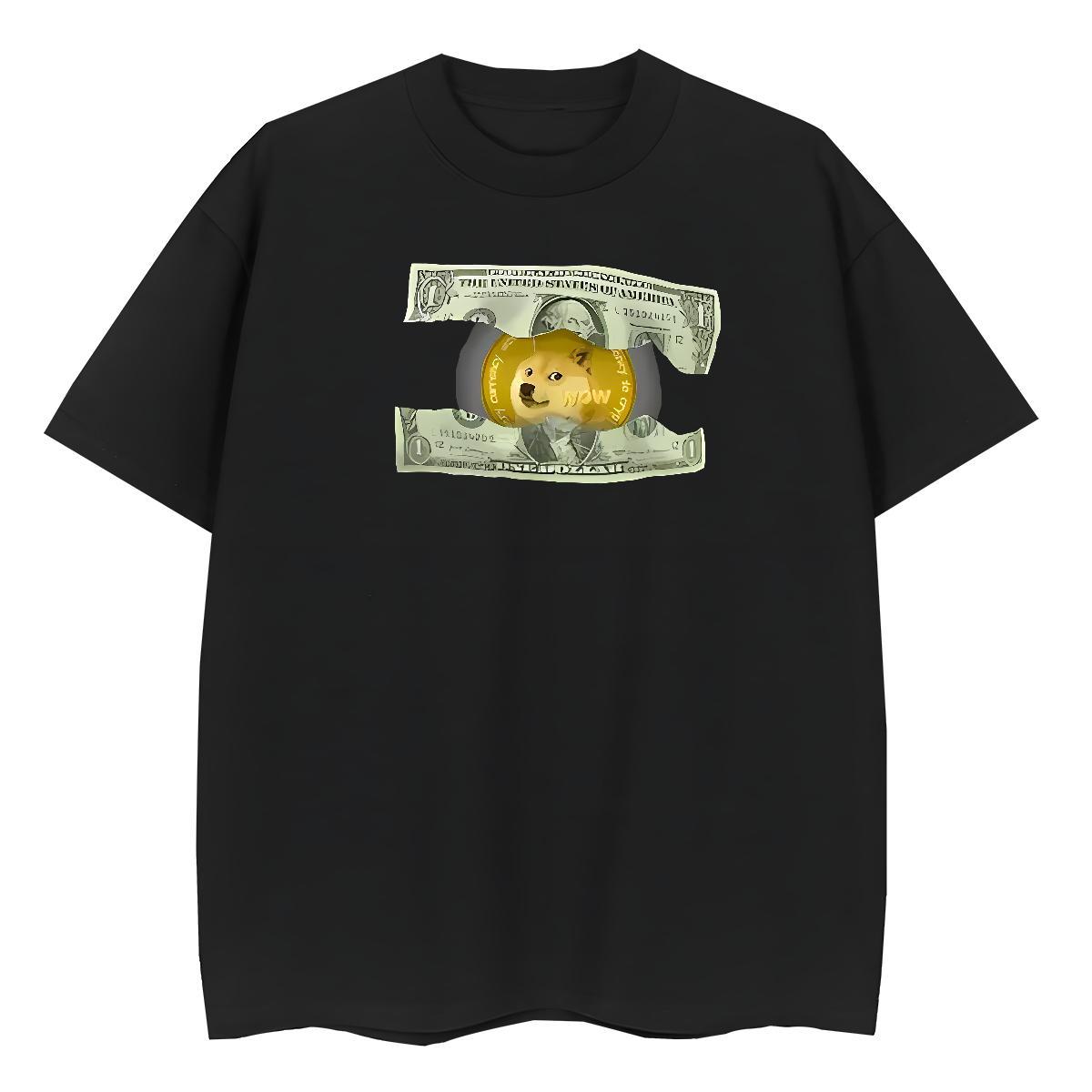 Custom Womens T Shirts 100% Cotton 230g Breathable Short Sleeve Casual Daily Wear dog Lady T shirt Unisex Anime Tshirts