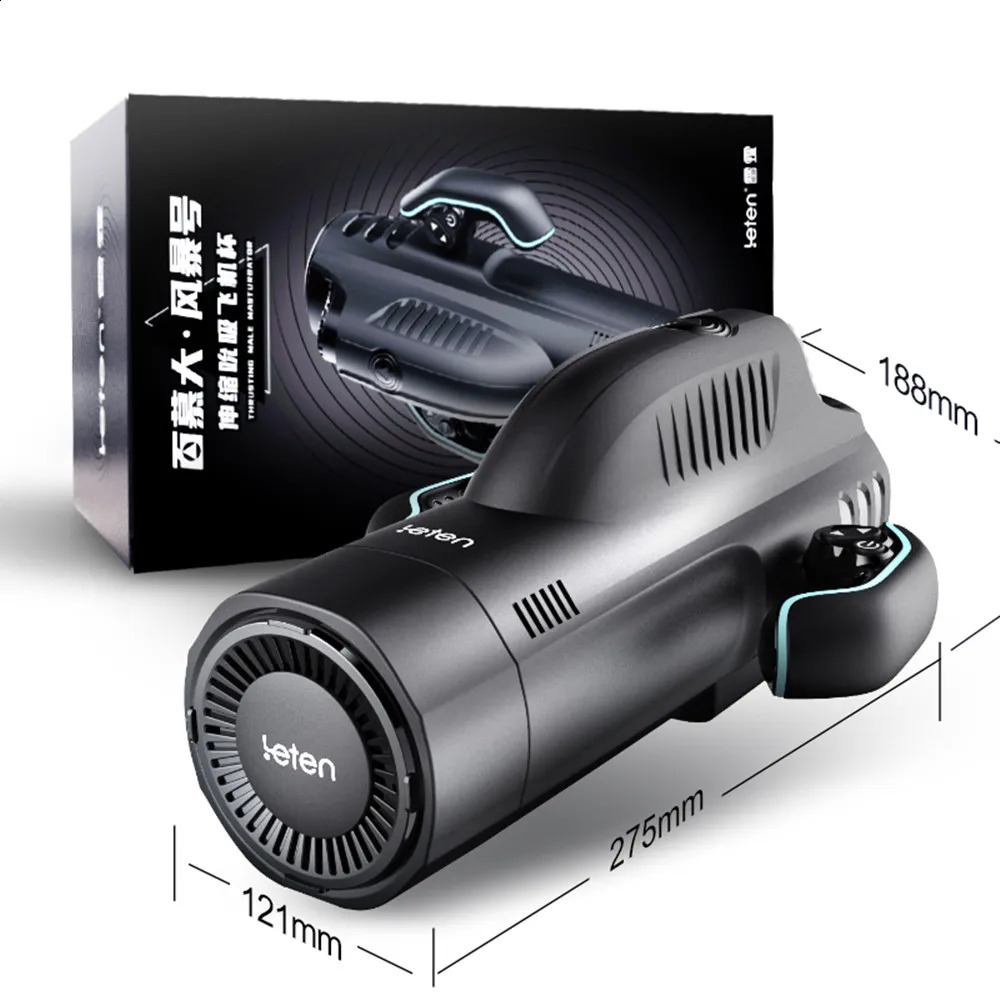 Leten THRUSTING-PRO Automatic Telescopic Sucking Heating Intelligent Male Masturbator Men Masturbation Cup Sex Toys for Men 241010