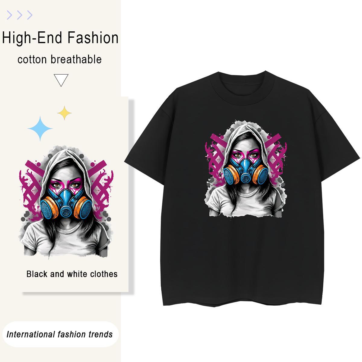 New Arrival T shirt 100% Cotton 230g Breathable Soft Summer Casual portrait Tshirt for Man Woman Free Shipping Customized Print Top Tees