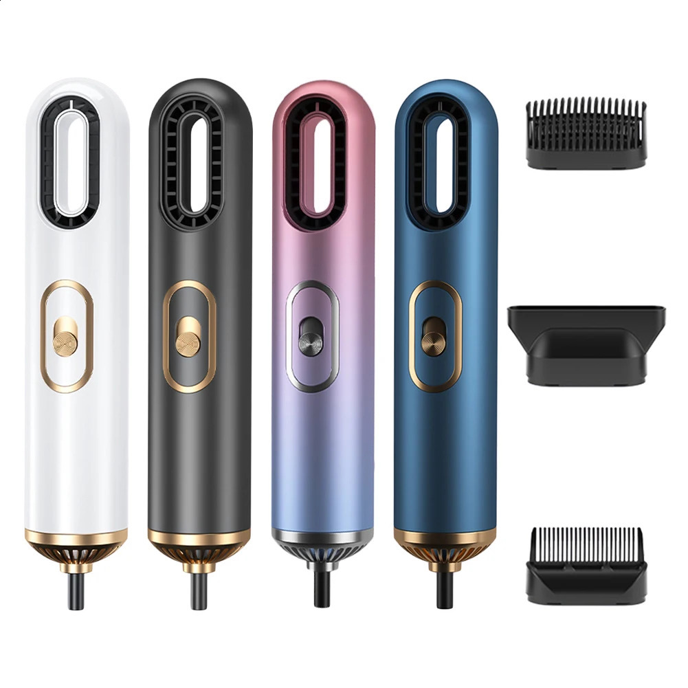 Mini Hair Dryer Hair Drying Machine Multifunction Portable Ionic Blower 3 Gear Auto Off Personal Care Appliances 241017