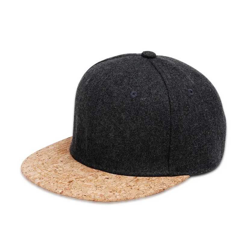 NUZADA Snapback Winter Warm Men Hat Cork Simple Classic Autumn Caps Fashion Hip Hop Simple Women Hats Baseball Cap OutdoorX241018