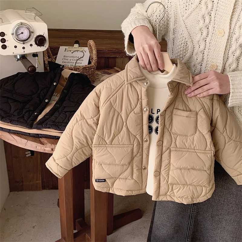 Boys outerwear cotton windproof jacket perfect warm and thick spring and autumn high-quality childrens clothing M241018