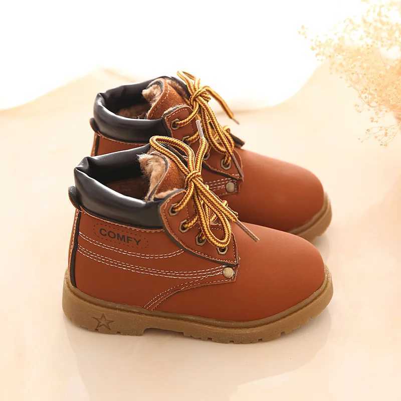 Boots New Fashion Winter Baby Boots for Boys and Girls Calzado Botas Nina 2022 Baby Winter Boots Baby Warm Snow Boots H241018