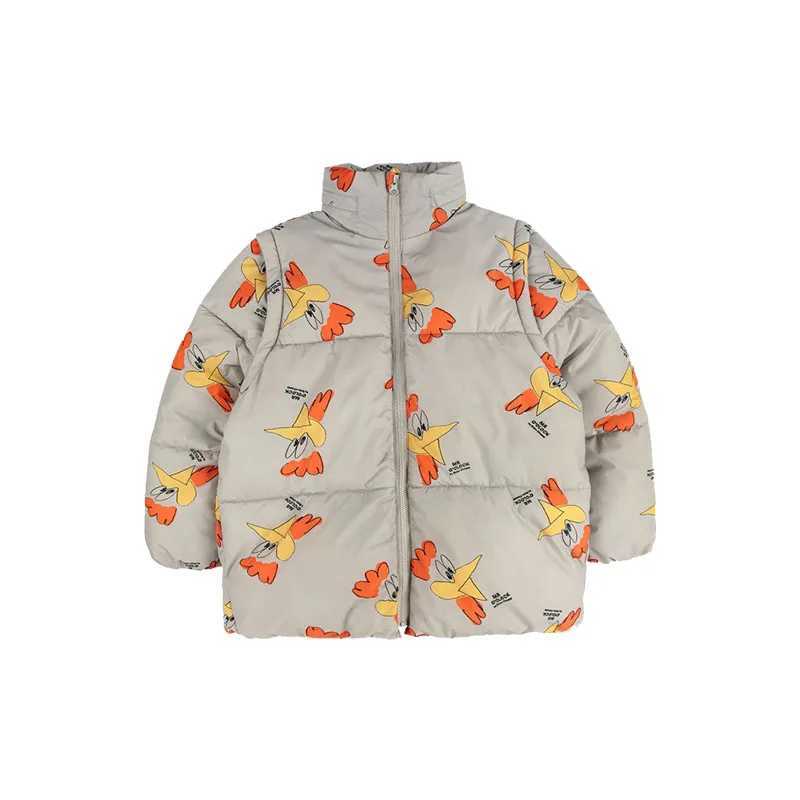 Childrens clothing winter cashmere zipper jacket baby warm double-sided color block jacket fashionable casual jacket M241018