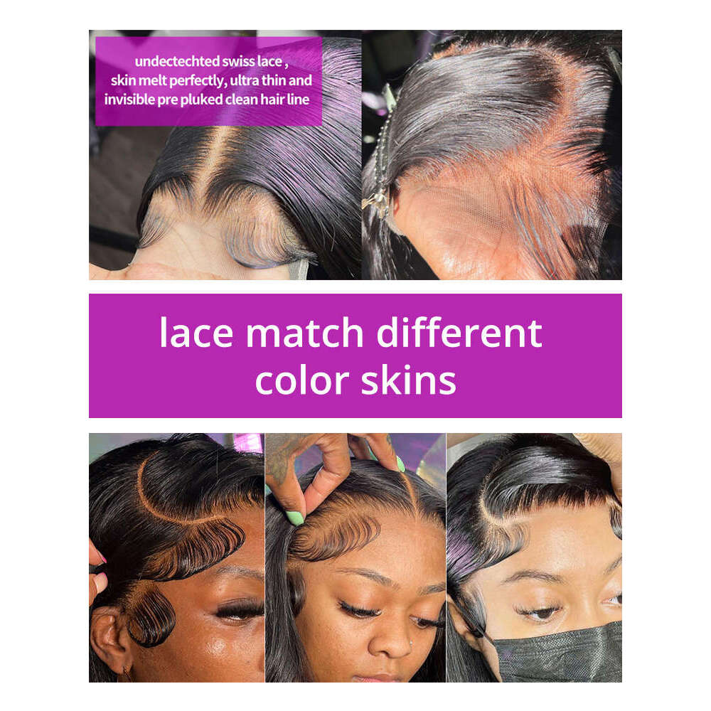 13x6 Hd Frontal Body 250 Density Human Hair 40 46 50 Inch Loose Water Wave Lace Front Wig Preplucked For Women