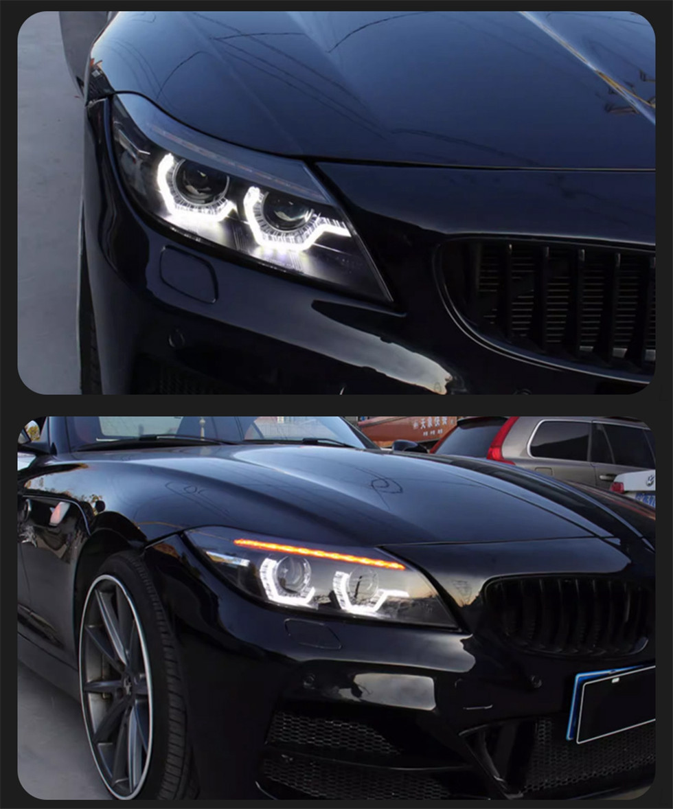 Car LED HeadlightFor BMW Z4 E89 Modified Headlights 2009-20 16 Styling LED Daytime Lights Assembly