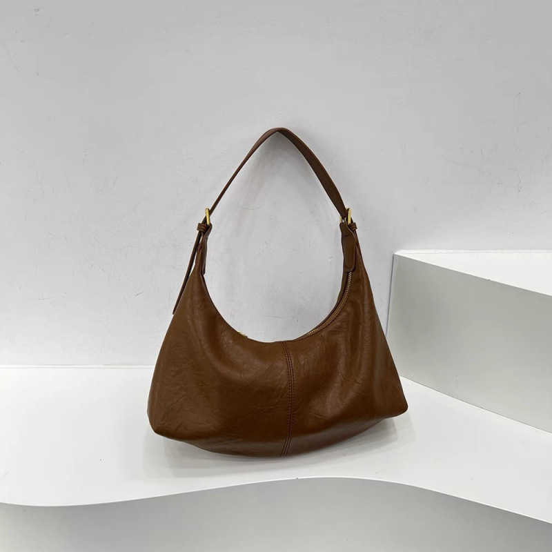 CMM New Niche Design Suede Premium Feeling Armpit Stick Bag Shoulder Bag