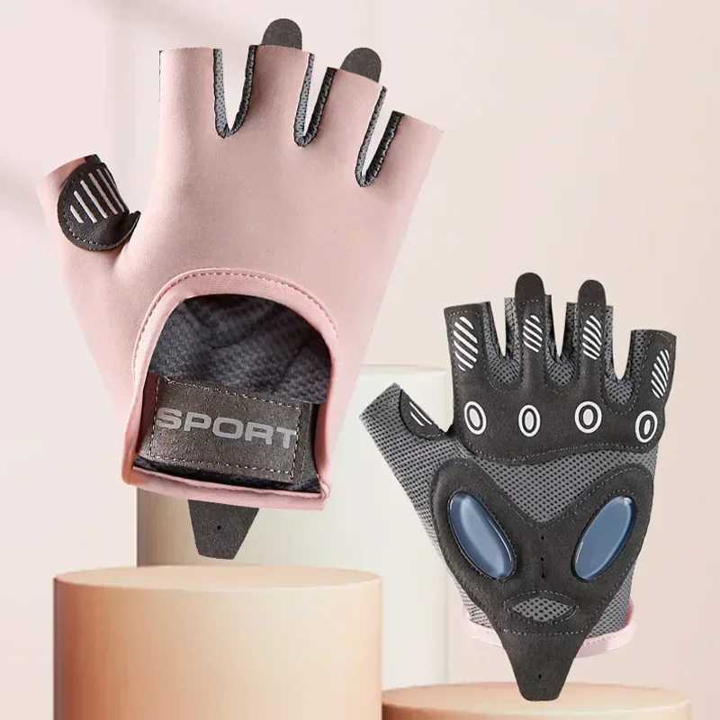 1 pair of anti slip womens yoga gloves gym fitness training fitness gloves weightlifting exerciseW241018