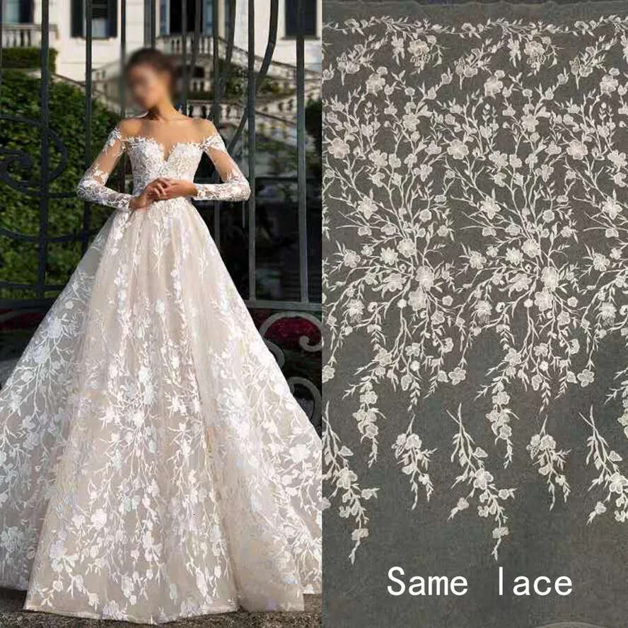 Gown Modest Dresses Ball Sheer Long Sleeves Lace Court Train Wedding Bridal Gowns s