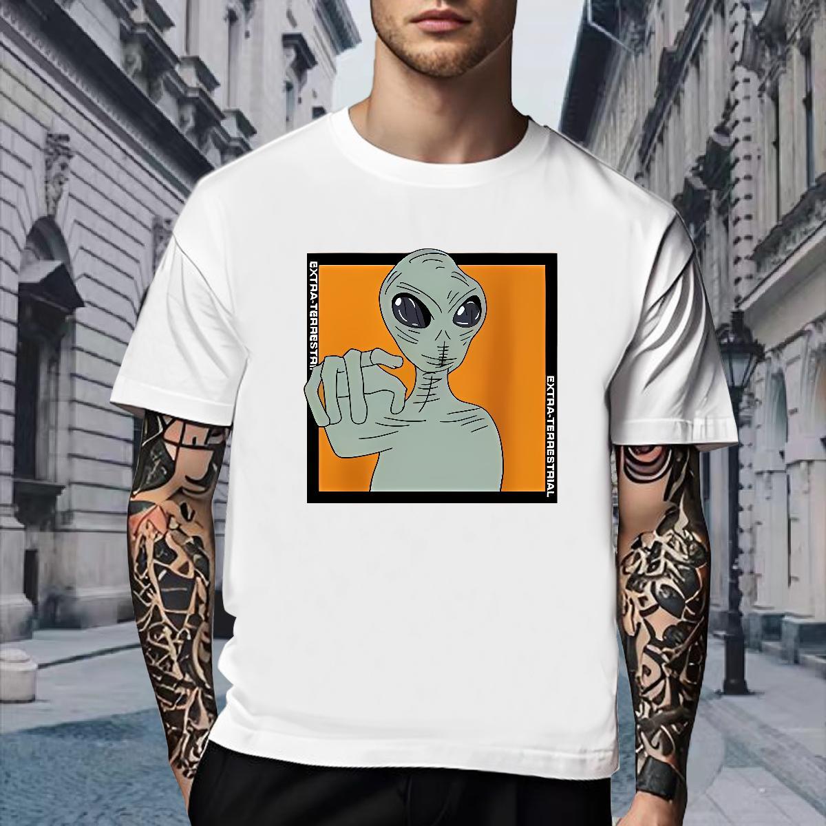 Classic T shirt 230g Cotton ET Sport Black Oversized Breathable Men Tshirts 2024 Designer Wear