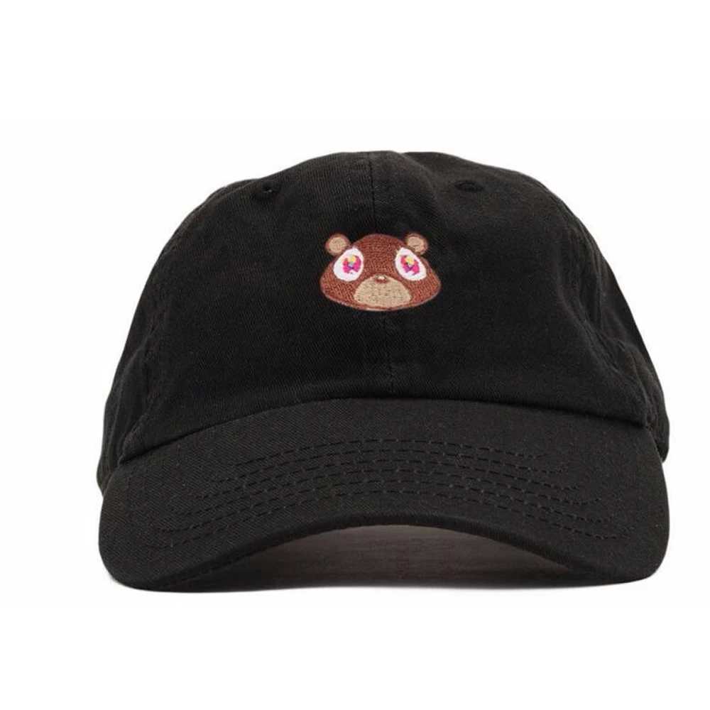Kanye West Ye Bear Dad Lovely Baseball Cap Summer For Men Women Snapback Unisex Exclusive Release Hip Hop Hot Style HatX241018